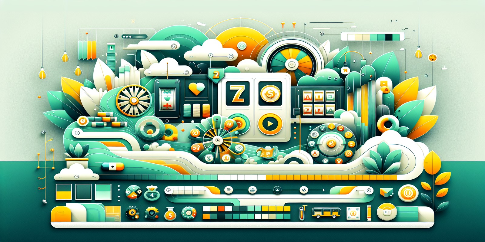 Illustration of slot game strategies for Pakistan players - Videoslots guide.